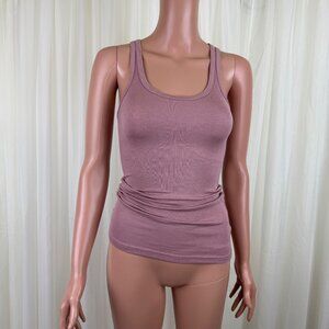 Zenana Scoop Neck Ribbed Racerback Stretch Knit Basic Camisole Tank Top